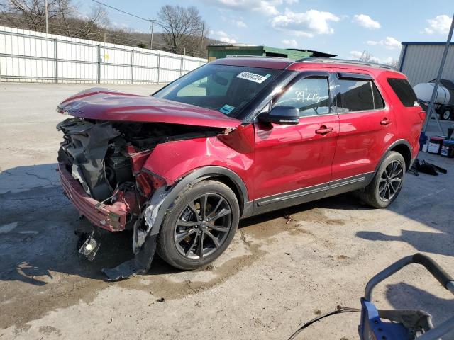 FORD EXPLORER X 2019 with VIN 1FM5K7D87KGB19534 - Photo from auction