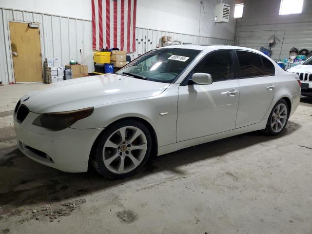 BMW 545 I 2005 with VIN WBANB33565B115185 - Photo from auction