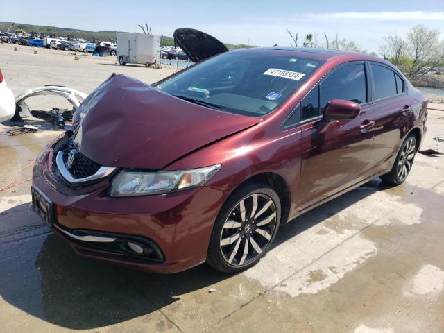 HONDA CIVIC EXL 2015 with VIN 19XFB2F91FE004662 - Photo from auction