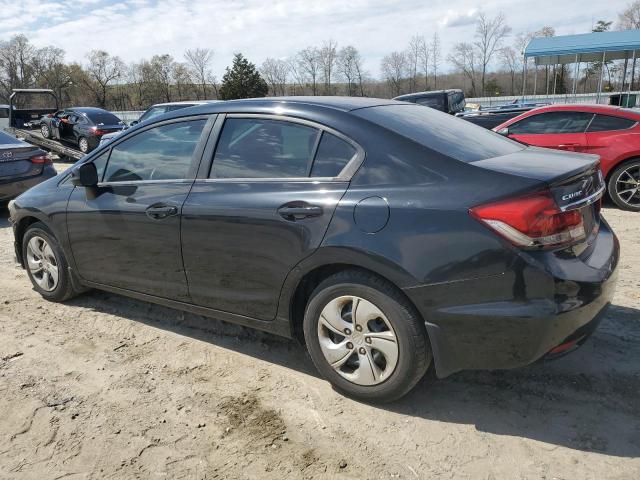 Photo 2 from auction – 2013 HONDA CIVIC LX with VIN 2HGFB2F54DH595246