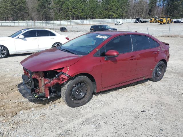 TOYOTA COROLLA LE 2022 with VIN 5YFEPMAE6NP307821 - Photo from auction