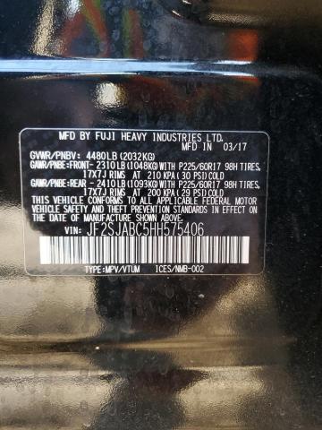 Photo 13 from auction – 2017 SUBARU FORESTER 2 with VIN JF2SJABC5HH575406