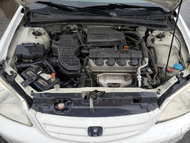 Photo 11 from auction – 2001 HONDA CIVIC LX with VIN 2HGES16511H516181