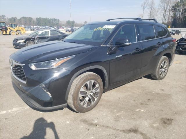 TOYOTA HIGHLANDER 2021 with VIN 5TDGARAH0MS007697 - Photo from auction