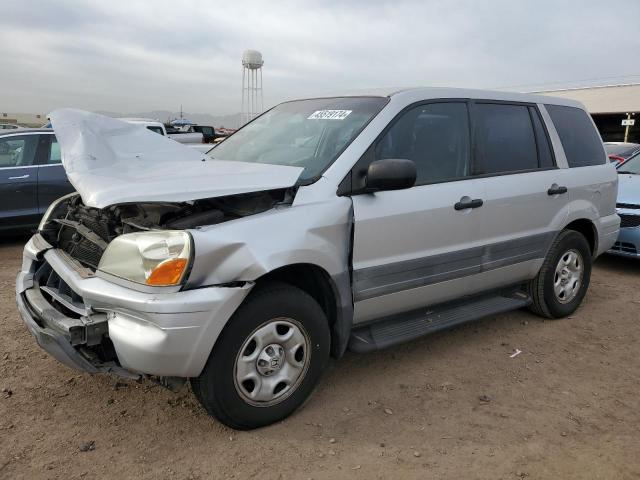HONDA PILOT LX 2004 with VIN 2HKYF18194H613442 - Photo from auction