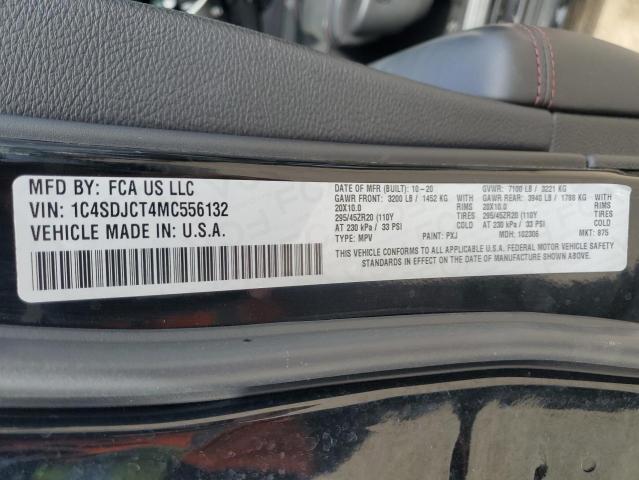 Photo 14 from auction – 2021 DODGE DURANGO R/ with VIN 1C4SDJCT4MC556132