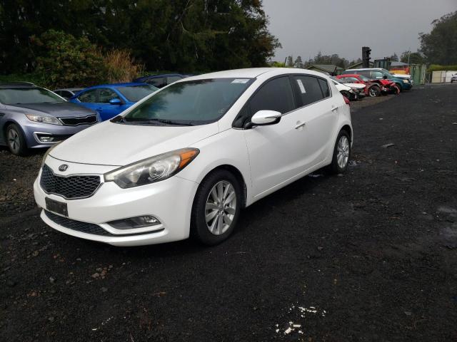 KIA FORTE EX 2014 with VIN KNAFX5A83E5165913 - Photo from auction