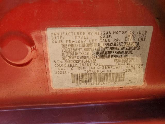 Photo 12 from auction – 2015 NISSAN VERSA NOTE with VIN 3N1CE2CP1FL447132