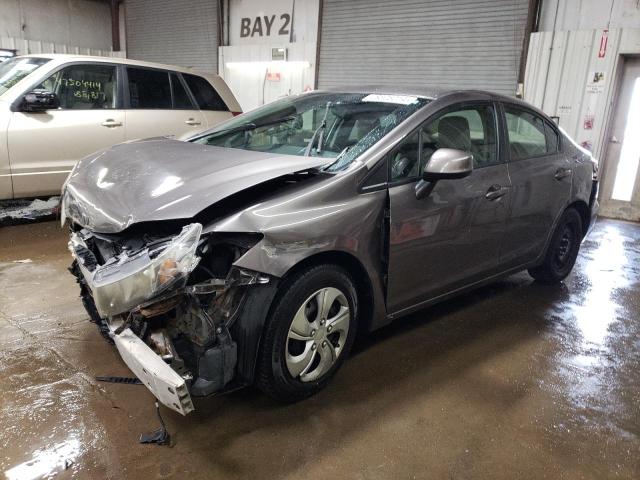 Photo 1 from auction – 2013 HONDA CIVIC LX with VIN 19XFB2F50DE002525