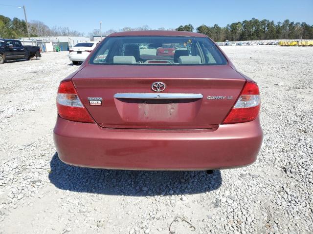Photo 6 from auction – 2002 TOYOTA CAMRY LE with VIN 4T1BE32K32U611464