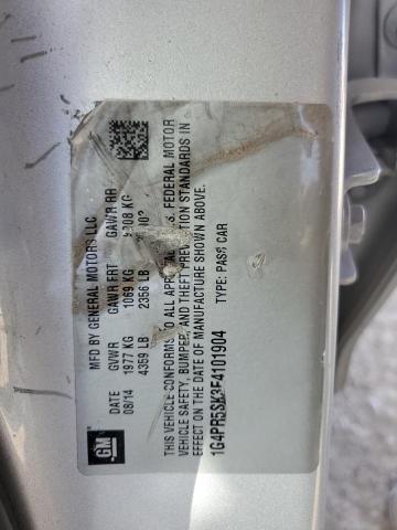 Photo 12 from auction – 2015 BUICK VERANO CON with VIN 1G4PR5SK3F4101904