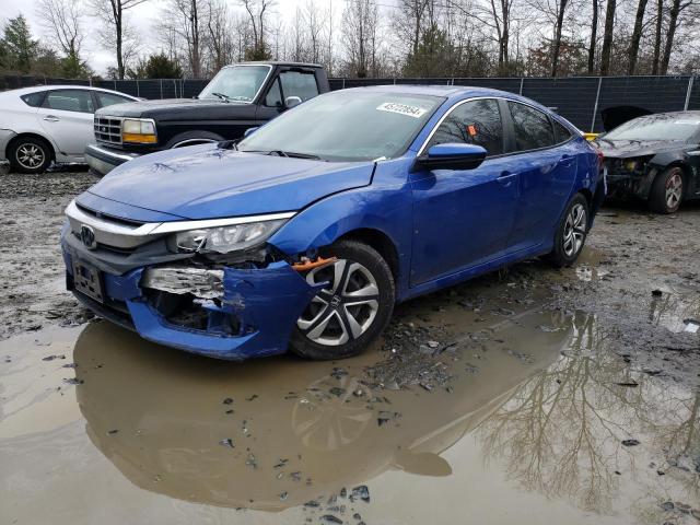 HONDA CIVIC LX 2018 with VIN 2HGFC2F54JH609591 - Photo from auction