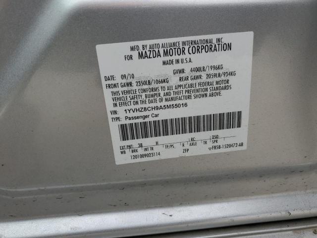 Photo 13 from auction – 2010 MAZDA 6 I with VIN 1YVHZ8CH9A5M55016