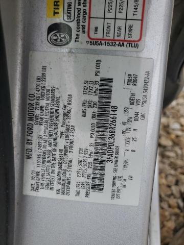 Photo 12 from auction – 2011 FORD FUSION HYB with VIN 3FADP0L36BR266148