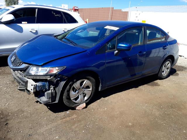 HONDA CIVIC LX 2014 with VIN 19XFB2F55EE031200 - Photo from auction