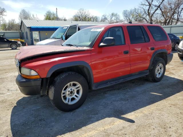 DODGE DURANGO SP 2003 with VIN 1D4HS38N63F549172 - Photo from auction