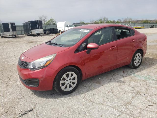 KIA RIO LX 2014 with VIN KNADM4A34E6376577 - Photo from auction