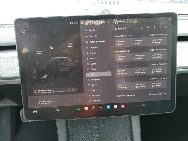 Photo 9 from auction – 2022 TESLA MODEL 3 with VIN 5YJ3E1EA0NF208006
