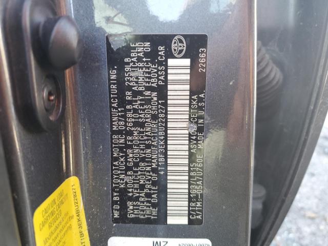 Photo 12 from auction – 2011 TOYOTA CAMRY BASE with VIN 4T1BF3EK4BU228271