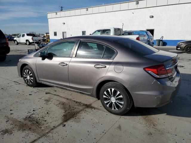 Photo 2 from auction – 2014 HONDA CIVIC LX with VIN 19XFB2F53EE272544