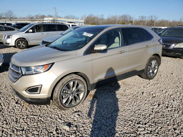 FORD EDGE TITAN 2017 with VIN 2FMPK4K82HBC42796 - Photo from auction