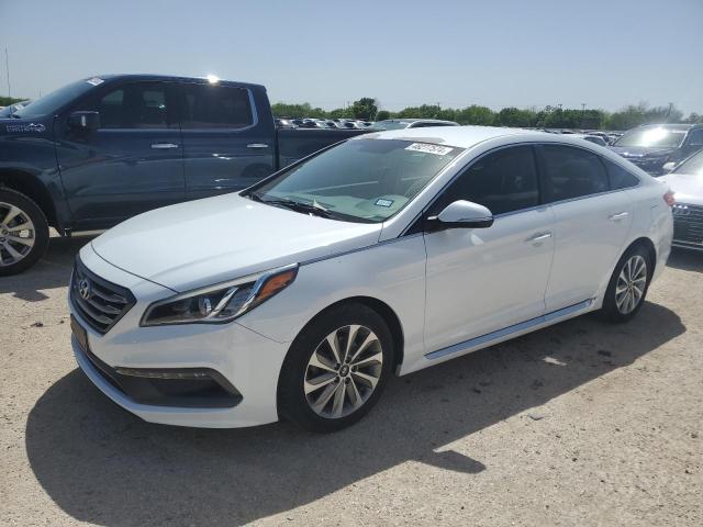 HYUNDAI SONATA SPO 2015 with VIN 5NPE34AF9FH100746 - Photo from auction