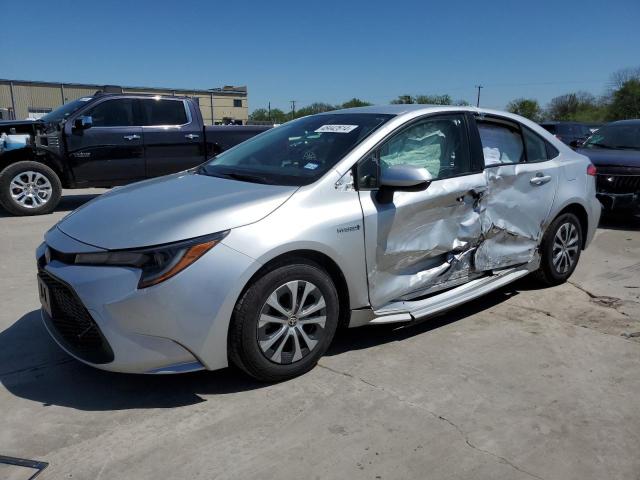 TOYOTA COROLLA LE 2021 with VIN JTDEAMDE6MJ000410 - Photo from auction