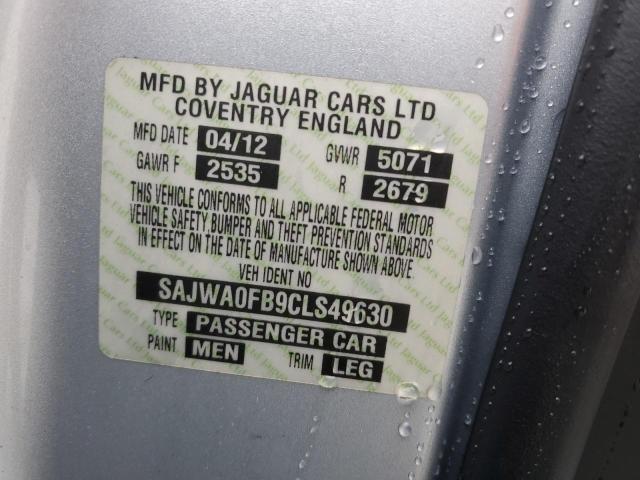 Photo 13 from auction – 2012 JAGUAR XF with VIN SAJWA0FB9CLS49630