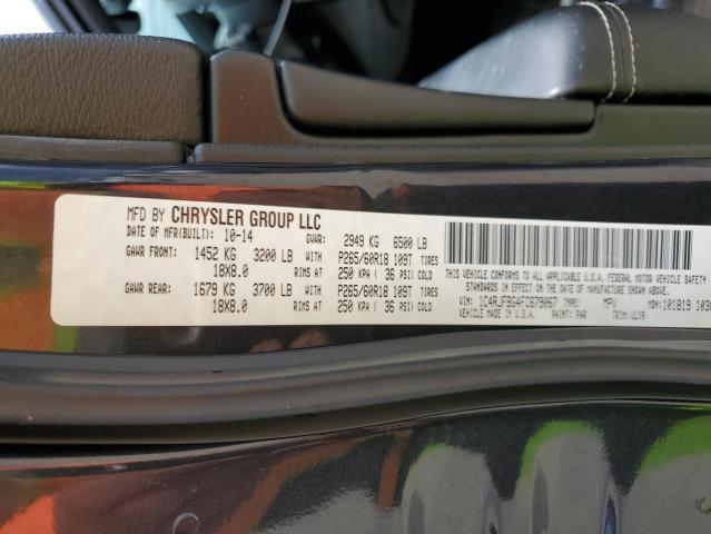Photo 14 from auction – 2015 JEEP GRAND CHER with VIN 1C4RJFBG4FC679067