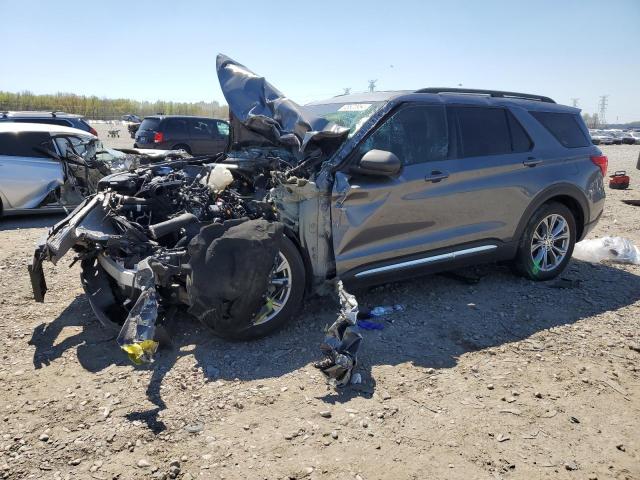FORD EXPLORER X 2021 with VIN 1FMSK7DH9MGC18765 - Photo from auction