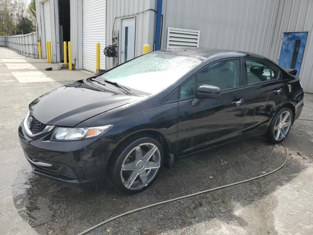 HONDA CIVIC LX 2014 with VIN 19XFB2F54EE003422 - Photo from auction