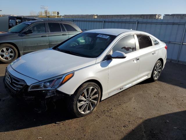HYUNDAI SONATA SPO 2015 with VIN 5NPE34AF7FH122387 - Photo from auction