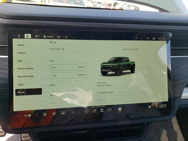 Photo 9 from auction – 2023 RIVIAN R1T ADVENT with VIN 7FCTGAAA2PN023860