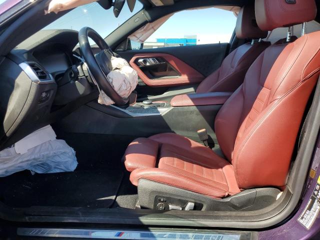 Photo 7 from auction – 2022 BMW M240XI with VIN 3MW53CM07N8C51780