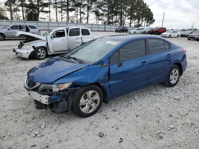 HONDA CIVIC LX 2013 with VIN 19XFB2F51DE071076 - Photo from auction