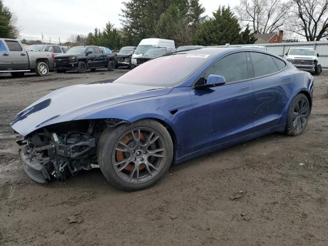 TESLA MODEL S 2022 with VIN 5YJSA1E59NF471086 - Photo from auction