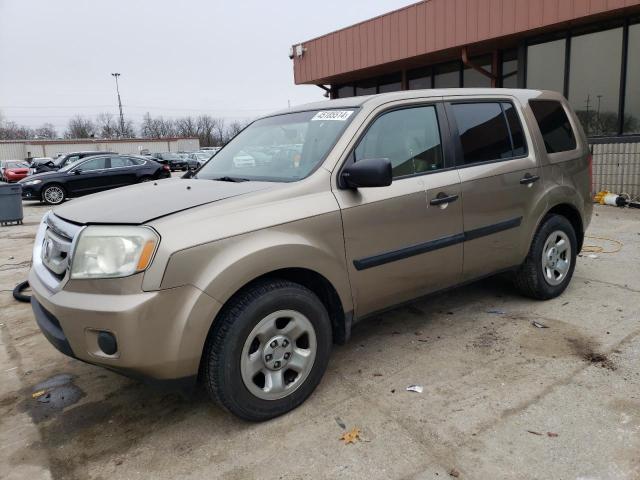 HONDA PILOT LX 2010 with VIN 5FNYF4H20AB026244 - Photo from auction