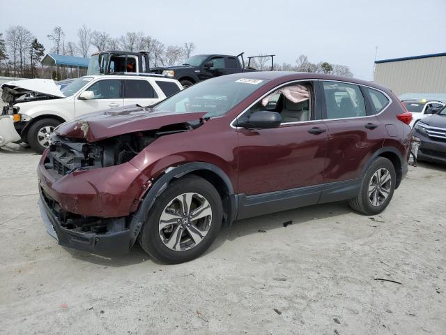 HONDA CR-V LX 2017 with VIN 7FARW5H30HE003189 - Photo from auction