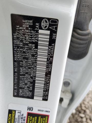 Photo 12 from auction – 2014 TOYOTA COROLLA L with VIN 2T1BURHE8EC224728