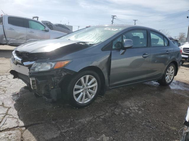 HONDA CIVIC EXL 2012 with VIN 19XFB2F94CE052152 - Photo from auction
