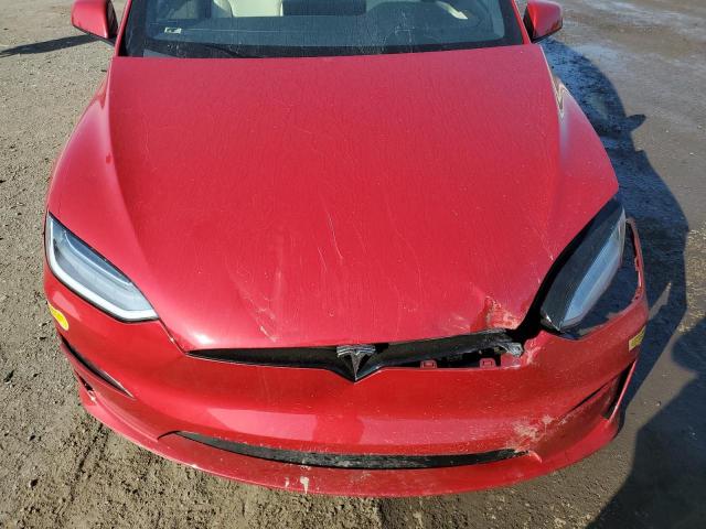 Photo 11 from auction – 2022 TESLA MODEL X with VIN 7SAXCDE55NF363293
