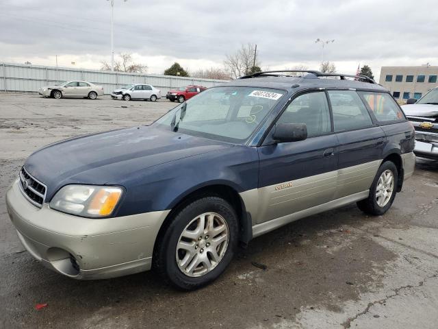SUBARU LEGACY OUT 2000 with VIN 4S3BH6653Y6670657 - Photo from auction