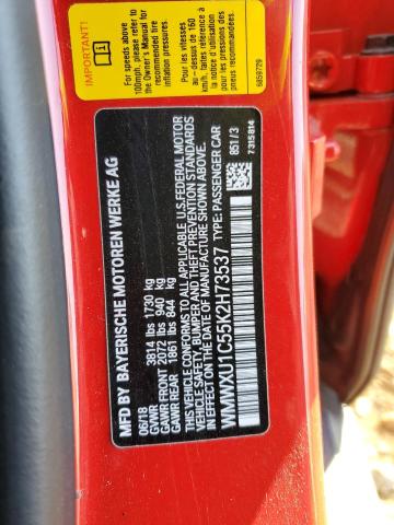 Photo 12 from auction – 2019 MINI COOPER with VIN WMWXU1C55K2H73537
