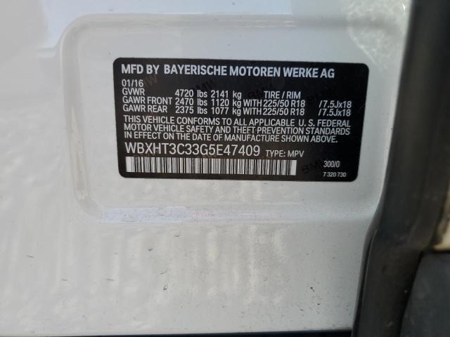 Photo 14 from auction – 2016 BMW X1 XDRIVE2 with VIN WBXHT3C33G5E47409