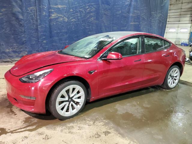 TESLA MODEL 3 2022 with VIN 5YJ3E1EA0NF304752 - Photo from auction