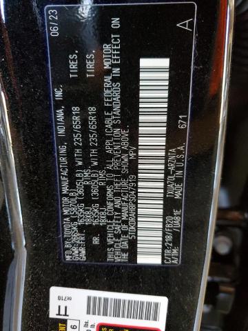صورة رقم 14 من المزاد - 2023 TOYOTA HIGHLANDER مع VIN 5TDKDRAH8PS047919