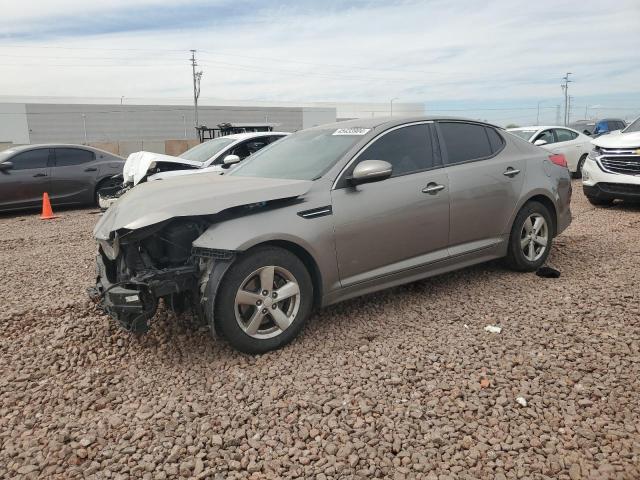KIA OPTIMA LX 2015 with VIN 5XXGM4A79FG466698 - Photo from auction