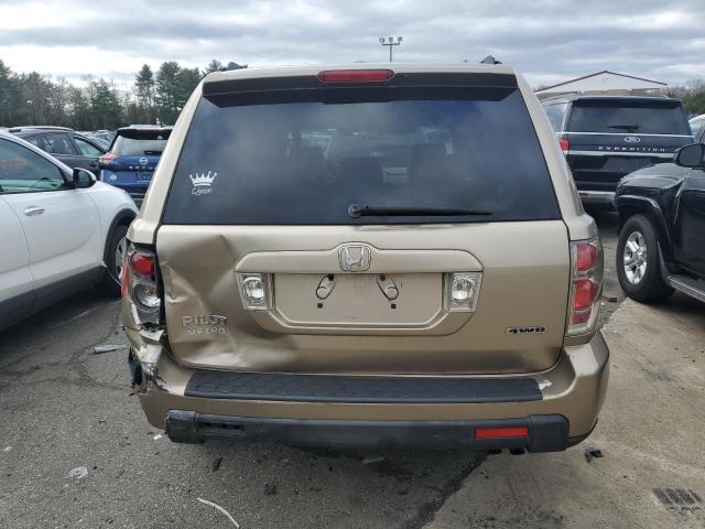 Photo 6 from auction – 2007 HONDA PILOT EXL with VIN 2HKYF18557H521669