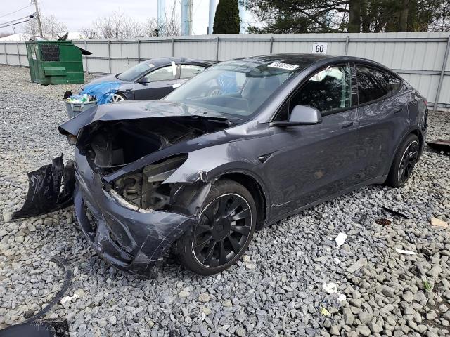 TESLA MODEL Y 2022 with VIN 7SAYGDEE9NA009136 - Photo from auction