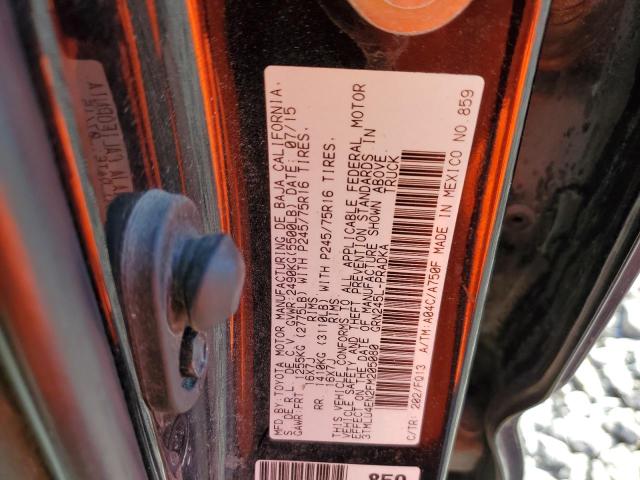 Photo 13 from auction – 2015 TOYOTA TACOMA DOU with VIN 3TMLU4EN2FM205080